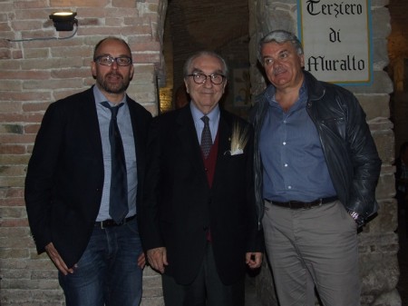 Gualtiero Marchesi in visita alle taverne