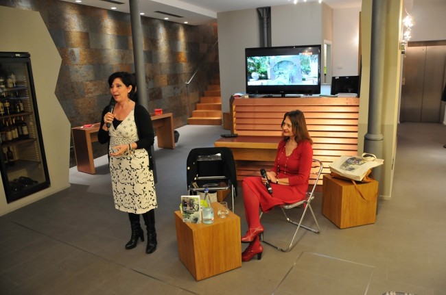Valeria Paniccia alla civica enoteca