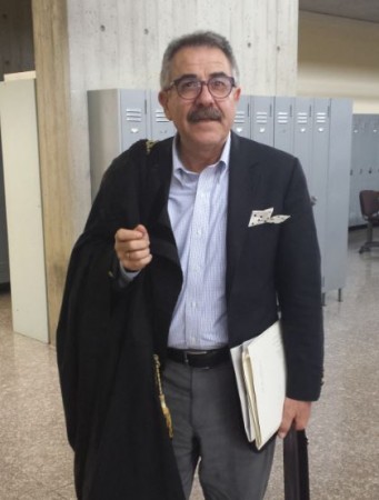 L'avvocato Vando Scheggia