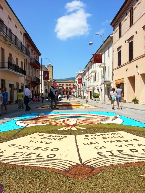 Infiorata Corpus Domini Castelraimondo (6)
