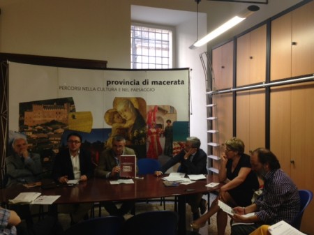 Da sinistra: Giovanni Caldarelli, Massimiliano Bianchini, Mario Scagnetti, Marco Tartari, Tullia Leoni e Paolo Barnabucci