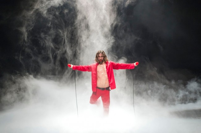 theatre solo of Cédric Charron directed by Jan Fabre/ Troubleyn