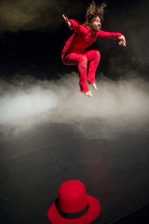 theatre solo of Cédric Charron directed by Jan Fabre/ Troubleyn