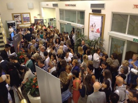 Il pubblico in attesa al Rossini