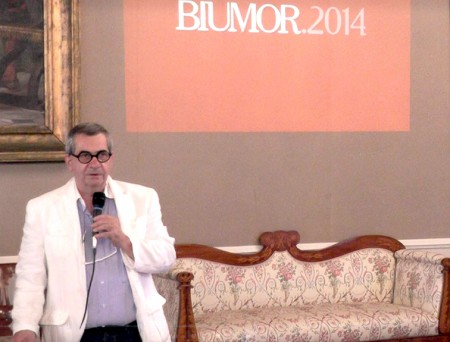 Evio Hermas Ercoli, direttore della Biennale Internazionale dell'umorismo nell'arte