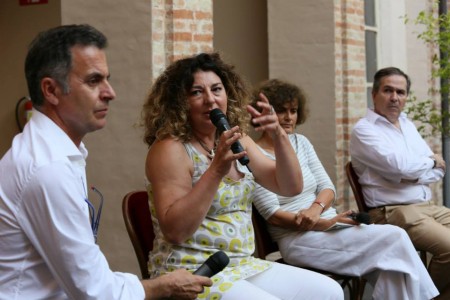 Giorgio Felicetti, Patrizia Moretti, Francesca Avon e Roberto Mancini