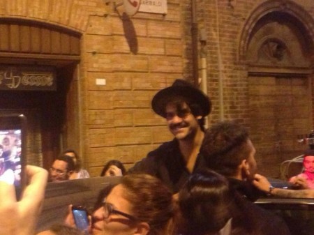 Mannarino dopo il concerto