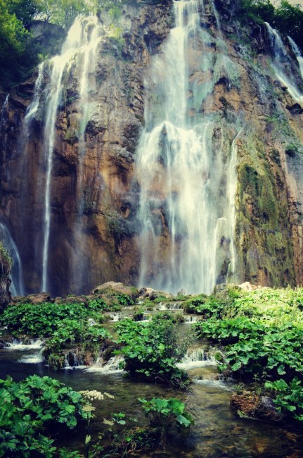 Cascate alte78m, Laghi di Plitvice - Croazia. Scatto di Martina Specoli