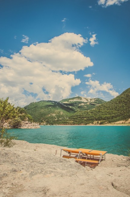 Ferragosto al Lago di Fiastra di Leonardo Petrini