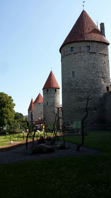 Le Torri della Città vecchia, meta di arrivo di un tour on the road che ha toccato Dresda, Danzica, Riga, Tallinn, Vilnius, Cracovia, Andrea e Carla Pazzaglia