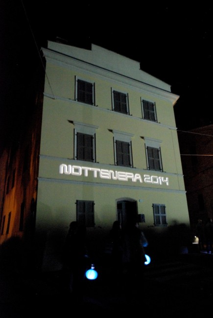 VIdeo mapping per la Nottenera