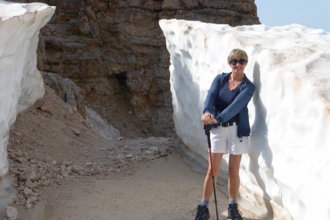 Forcella Pordoi, visitata da Milena Fammilume