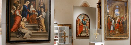 Una sala del Museo Civico-Diocesano
