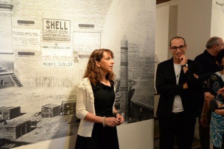 Emanuela Balelli con il direttore artistico Francesco Micheli