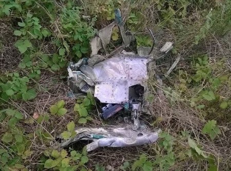 Una parte dei jet esplosi