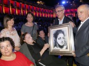 Il dono del sindaco Carancini ad Anita Cerquetti