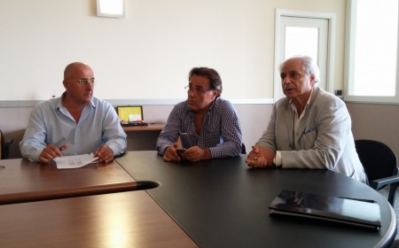 Eliseo Monaco e LuigiLucentin ideatori di Creamoda Expo insieme a Mario Carlocchia della map