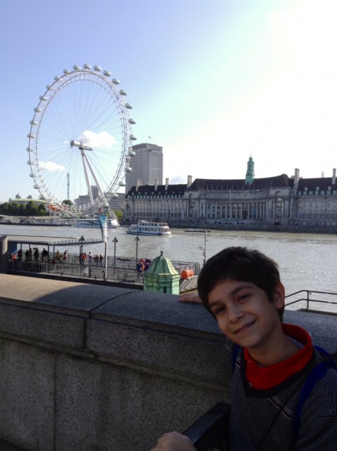 Westminster Bridge (Londra) con la London Eye sullo sfondo, Elia Toma