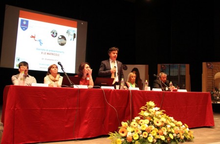 Il saluto del rettore Corradini