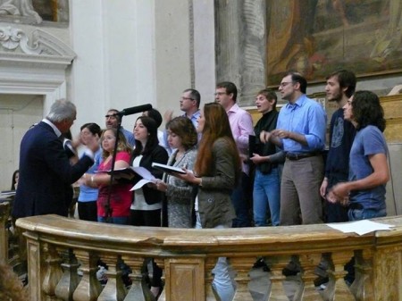 Il coro dell'Università di Macerata