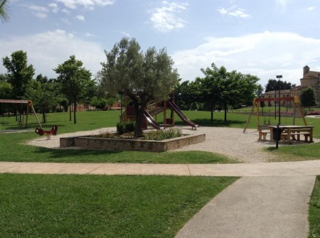Il parco dell' Annunziata a  Montecosaro