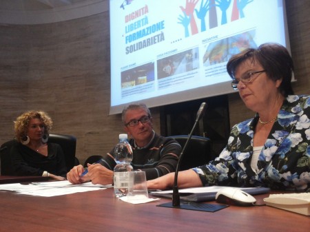 La presidente della onlus Please Sound presenta il sito, realizzato dagli allievi del corso