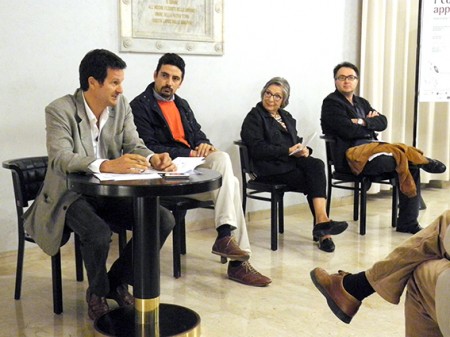 David Taglioni Direttore Artistico, Andrea Trettaccone la presidente Daniela Gasparrini e l'assessore provinciale Bianchini