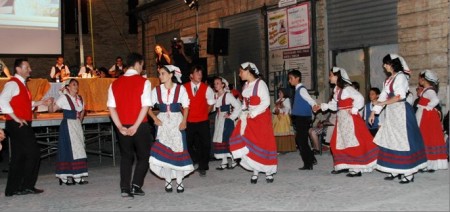 Il gruppo folkloristico Ortensia