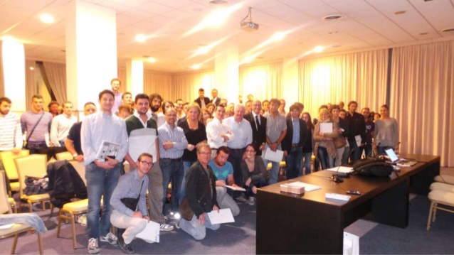 I partecipanti al corso con Gabriele Micozzi