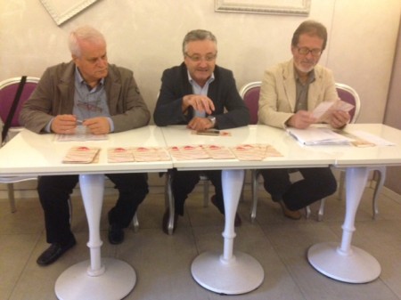 Mario Mucci, Angelo Sciapichetti e Elio Giacomelli