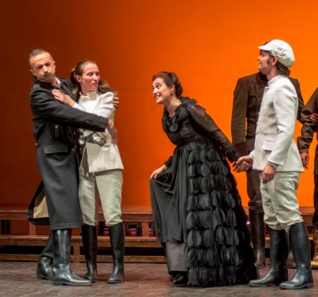Orsini, Viola, Olivia e Sebastiano