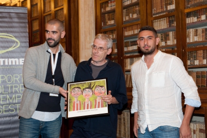 Premio Pindaro - Michele Spagnuolo premia Valetti_il campione dimenticato
