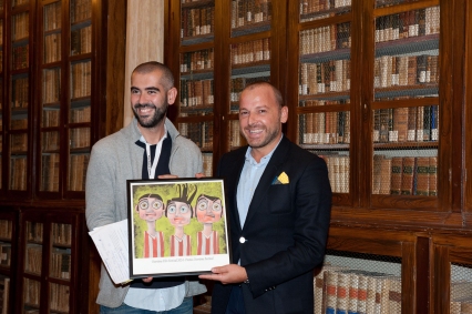 Michele Spagnuolo con il partner Lorenzo Carbonari (QuattroC srl)