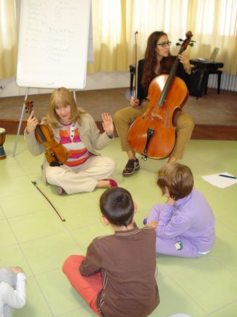 Susan Simon alla scuola El Sistema di Macerata