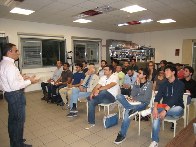 alcuni momenti della visita in Nuova Simonelli dei giovani dell’Istao partecipanti al concorso “E-Capital (1)