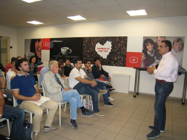 alcuni momenti della visita in Nuova Simonelli dei giovani dell’Istao partecipanti al concorso “E-Capital (2)