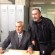 Da sinistra l'avvocato Sandro Giustozzi con Emilio Moretti