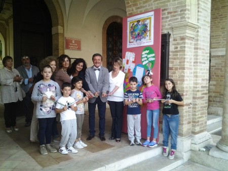 i bambini della scuola di San Severino