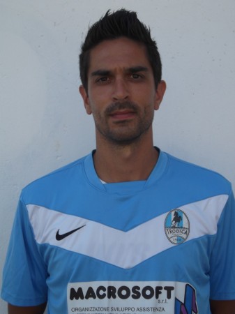 Il capitano del Trodica e autore del gol del pari, Ivan Bartolucci