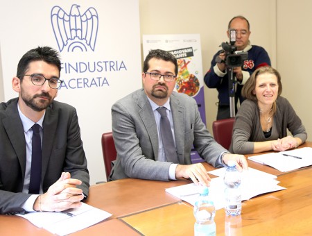 Da sinistra: Luca Galeazzi, Luca Petteruti e Simona Reschini
