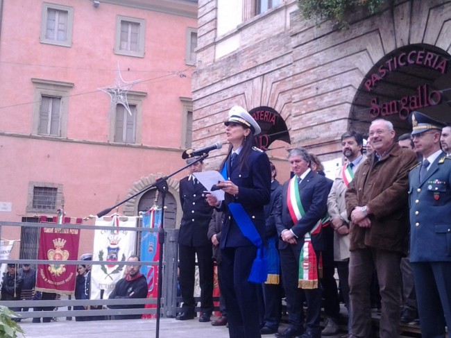 il comandante della Polizia Locale di Tolentino, Maria Cristina Ascolani