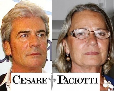 Cesare Paciotti e Paola Paciotti