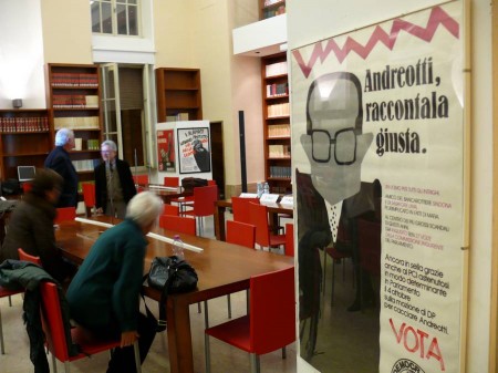 L'inaugurazione della mostra