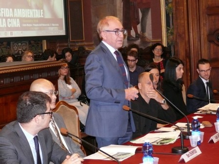 Un momento del convegno nell'Aula Magna dell'Ateneo