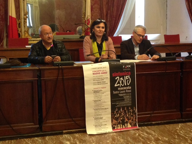 Da sinistra Renato Pasqualetti, Stefania Monteverde e Fabio Tiberi