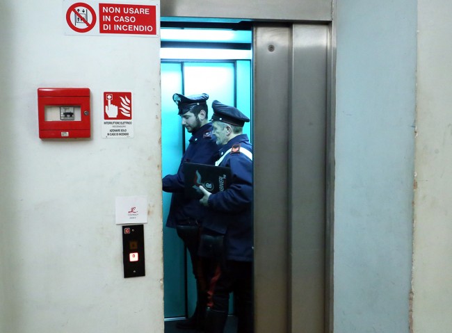 Carabinieri Ostello  Asilo Ricci (1)