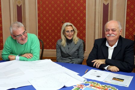 Romano Carancini, Vittoria Michelini e Antonio Pettinari