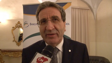 Il direttore della Banca della Provincia di Macerata Ferdinando Cavallini