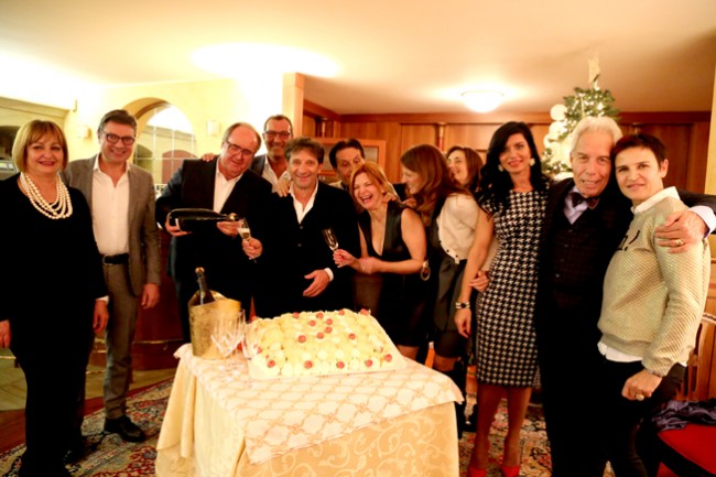 Tradizionale appuntamento a base di stoccafisso a casa di Germano Ercoli. festeggiato anche il compleanno di Umberto Antonelli