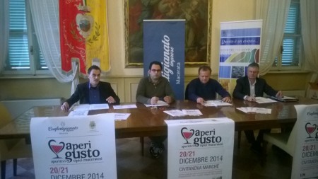 Nella foto Riccardo Golota, Francesco Peroni, Giuseppe Emiliozzi e Adriano Giustozzi